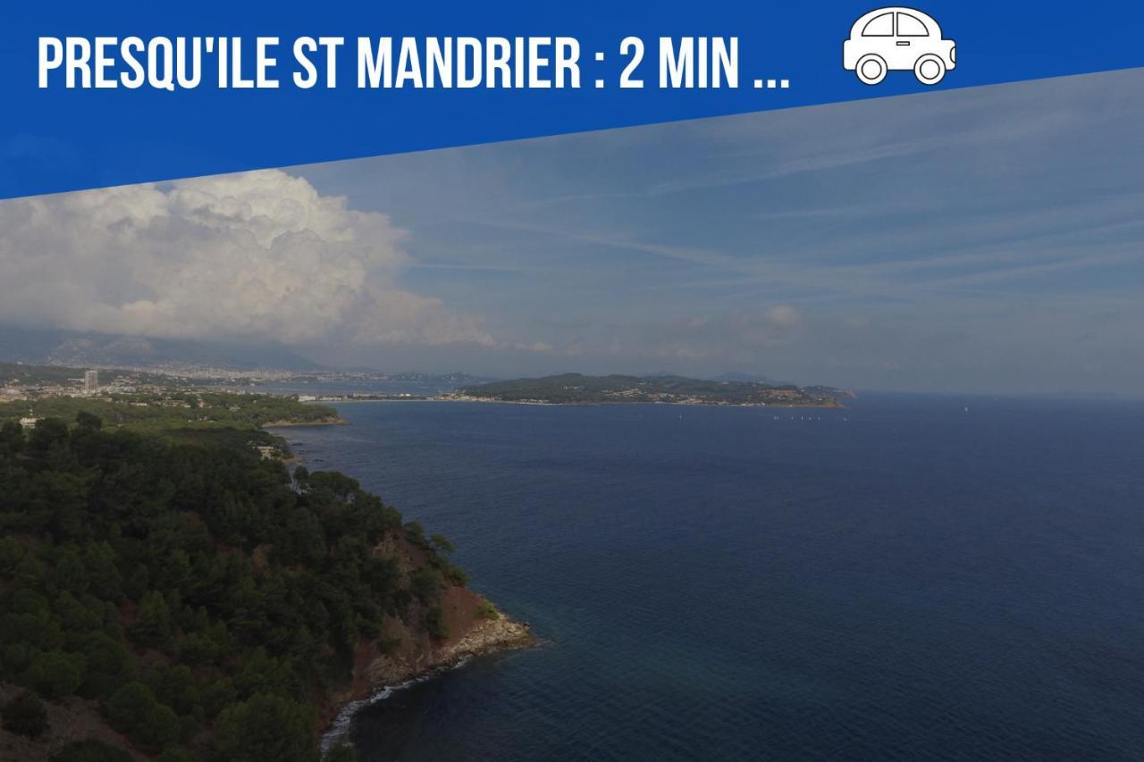 Little Bali - Cosy-Vue Mer - Plage - Host Provence ลาแซน-ซูร์-แมร์ ภายนอก รูปภาพ